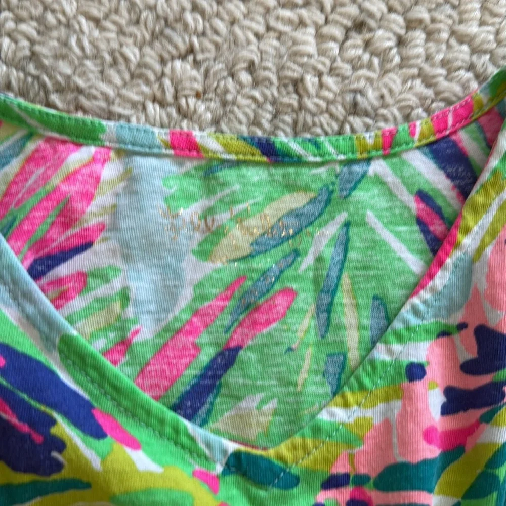 Lilly Pulitzer Girls Cotton Lightweight Dress or Cover up - Picture 6 of 9